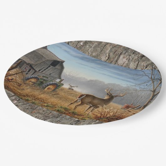 Slag bij de vrachtwagens papieren bordje (Gekanteld)