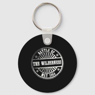 Slag bij de Wildernis Burgeroorlog 1864 Ru Sleutelhanger