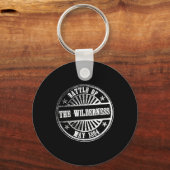 Slag bij de Wildernis Burgeroorlog 1864 Ru Sleutelhanger (Voorkant)