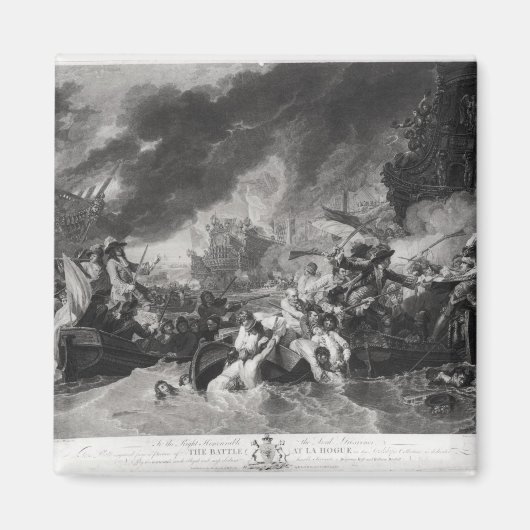 Slag bij Den Haag, 29 mei 1692 Magneet (Voorkant)