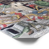 Slag bij Dornach, 1499 Poster (Hoek)