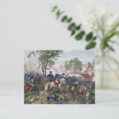 Slag bij Eutaw Springs Briefkaart (Staand voorkant)