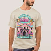Slag bij Flowers San Antonio Alamo Texas T-shirt (Voorkant)