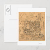 Slag bij Fort Donelson - Panoramiek in de burgeroo Briefkaart (Voorkant / Achterkant)