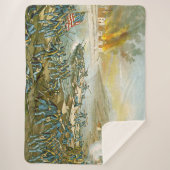 SLAG BIJ FREDERICKSBURG 1862 SHERPA DEKEN (Voorkant)