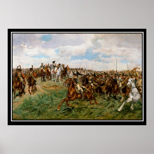 Slag bij Friedland van Napoleon 1807 Poster (Voorkant)
