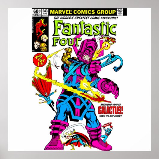 Slag bij Galactus Poster (Voorkant)