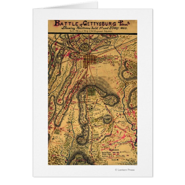 Slag bij Gettysburg (Voorkant)