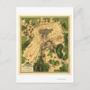 Slag bij Gettysburg 10 Briefkaart