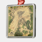 Slag bij Gettysburg 10 Metalen Ornament (Links)