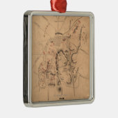 Slag bij Gettysburg 11 Metalen Ornament (Rechts)