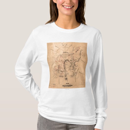 Slag bij Gettysburg 11 T-shirt (Voorkant)