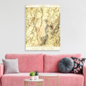 Slag bij Gettysburg 13 Canvas Afdruk (Insitu (Woonkamer))