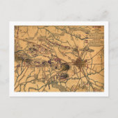 Slag bij Gettysburg 14 Briefkaart (Voorkant)