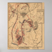 Slag bij Gettysburg 14 Poster (Voorkant)