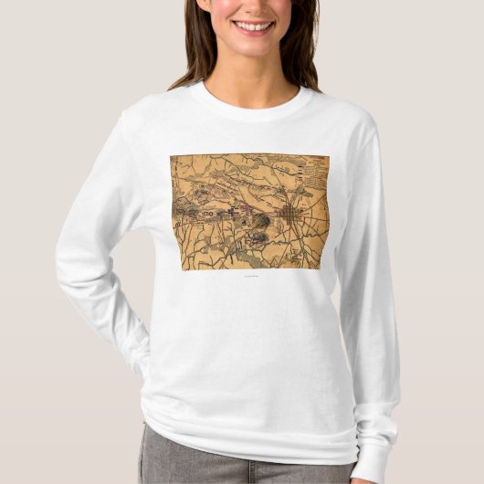 Slag bij Gettysburg 14 T-shirt (Voorkant)