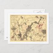 Slag bij Gettysburg 15 Briefkaart (Voorkant / Achterkant)