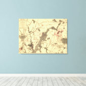 Slag bij Gettysburg 15 Canvas Afdruk (Insitu (Houten vloer))