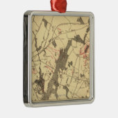 Slag bij Gettysburg 15 Metalen Ornament (Rechts)