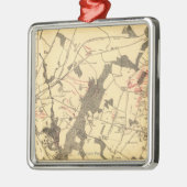 Slag bij Gettysburg 15 Metalen Ornament (Links)