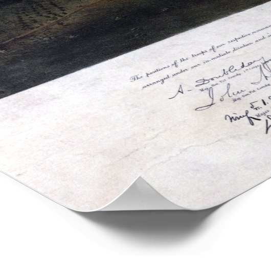 Slag bij Gettysburg 2 Poster (Hoek)