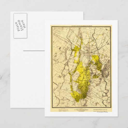 Slag bij Gettysburg 3 Briefkaart (Voorkant / Achterkant)