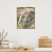 Slag bij Gettysburg 4 Poster (Keuken)