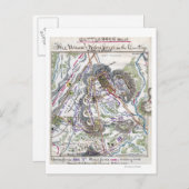 Slag bij Gettysburg 6 Briefkaart (Voorkant / Achterkant)