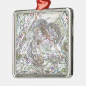 Slag bij Gettysburg 6 Metalen Ornament (Links)