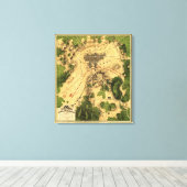 Slag bij Gettysburg 7 Canvas Afdruk (Insitu (Houten vloer))