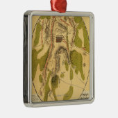 Slag bij Gettysburg 7 Metalen Ornament (Rechts)
