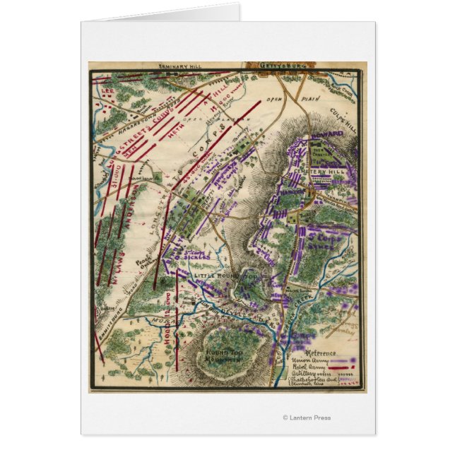 Slag bij Gettysburg 8 (Voorkant)