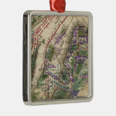 Slag bij Gettysburg 8 Metalen Ornament (Rechts)