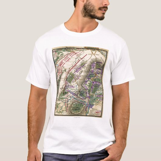 Slag bij Gettysburg 8 T-shirt (Voorkant)