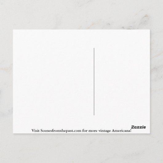 Slag bij Gettysburg  Briefkaart (Achterkant)