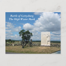 Slag bij Gettysburg, Briefkaart met hoge watermerk