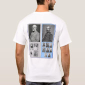 Slag bij Gettysburg - Drie dagen T-shirt (Achterkant)