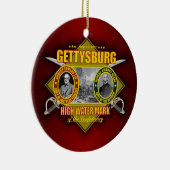 Slag bij Gettysburg Keramisch Ornament (Rechts)