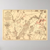 Slag bij Gettysburg Poster (Voorkant)