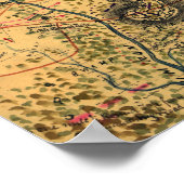 Slag bij Gettysburg Poster (Hoek)