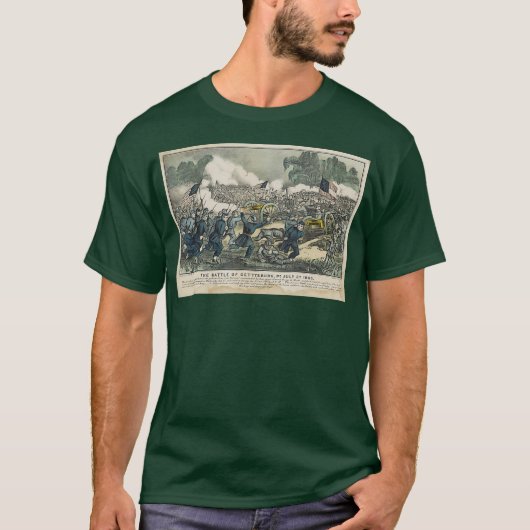 Slag bij Gettysburg T-shirt (Voorkant)