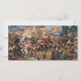 Slag bij Grunwald (middeleeuwse militaire scène) ( Kaart