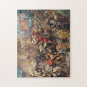 Slag bij Grunwald (middeleeuwse militaire scène) ( Legpuzzel (Verticaal)