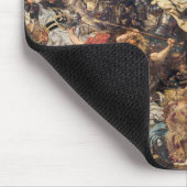 Slag bij Grunwald (middeleeuwse militaire scène) ( Muismat (Hoek)