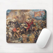 Slag bij Grunwald (middeleeuwse militaire scène) ( Muismat (Met muis)