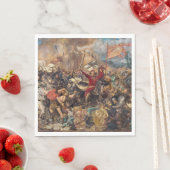 Slag bij Grunwald (middeleeuwse militaire scène) ( Servet (Insitu)