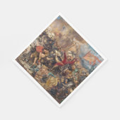 Slag bij Grunwald (middeleeuwse militaire scène) ( Servet (Hoek)