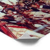 Slag bij Guilford Court House Poster (Hoek)