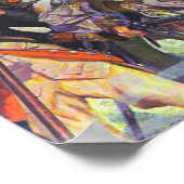 Slag bij Guilford Courthouse 15 maart 1781 Poster (Hoek)