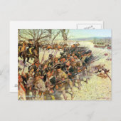 Slag bij Guilford Courthouse - Amerikaanse Revolut Briefkaart (Voorkant / Achterkant)